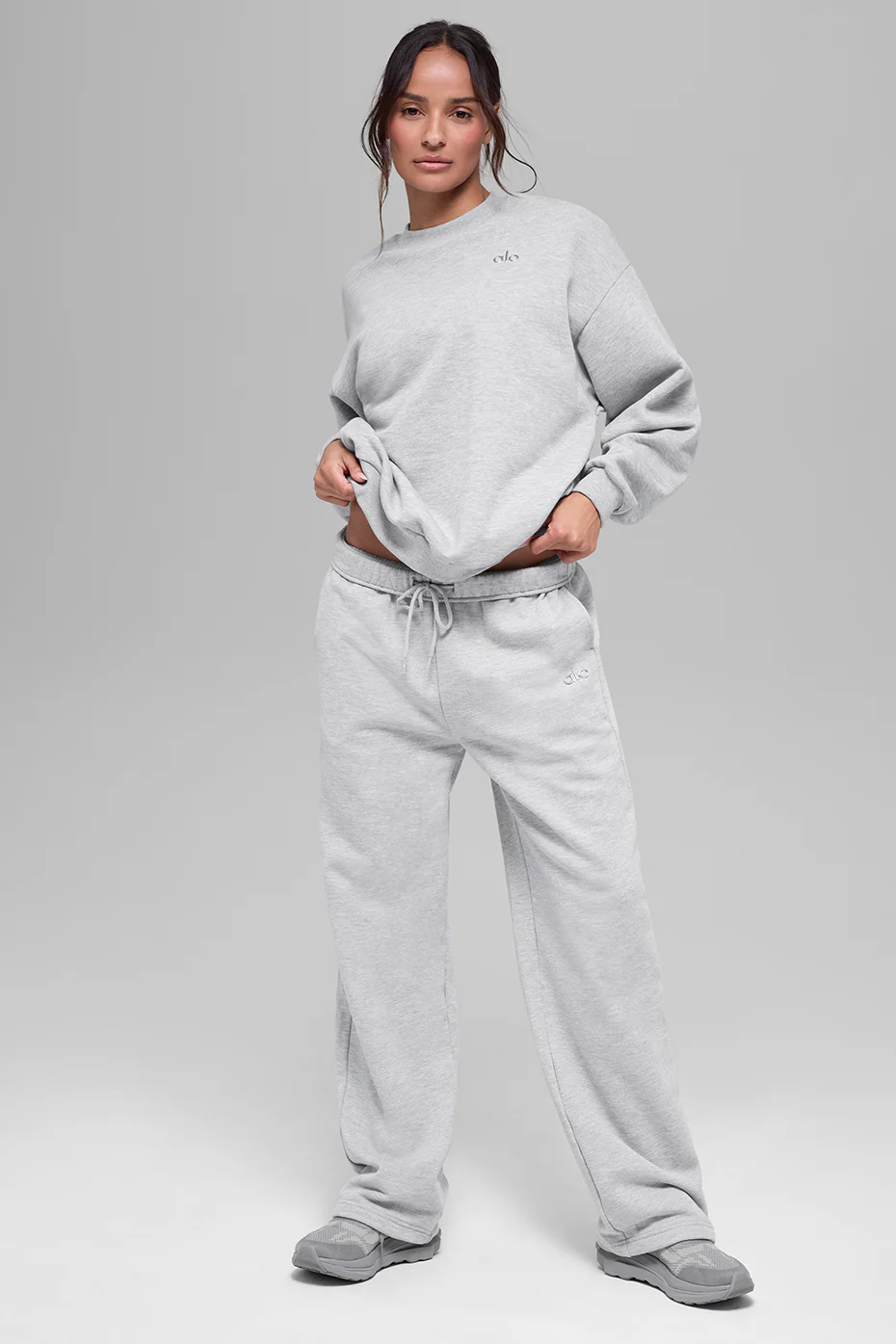 Accolade Crew Neck Pullover - Athletic Heather Grey