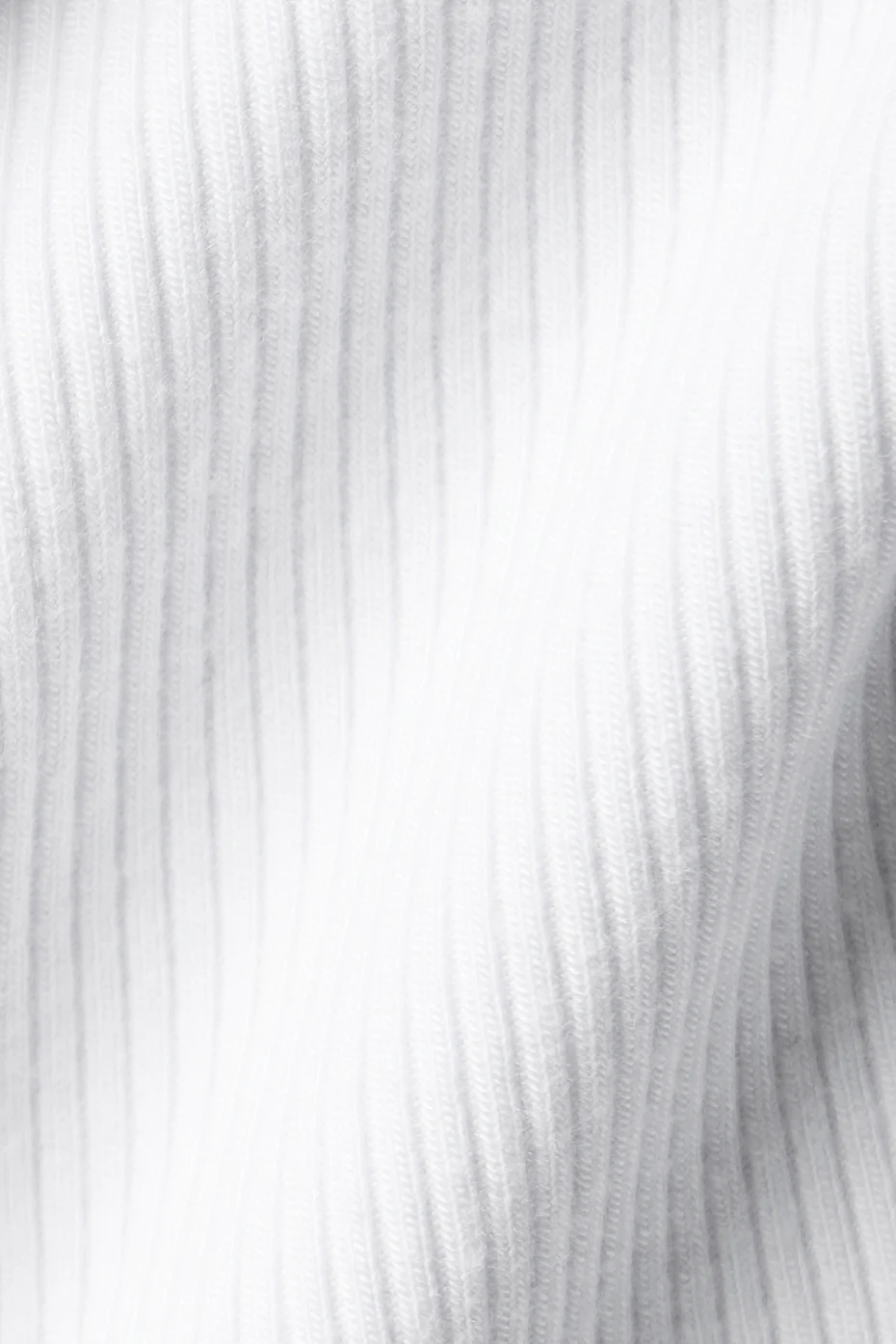 Ribbed Prosper Tank - White