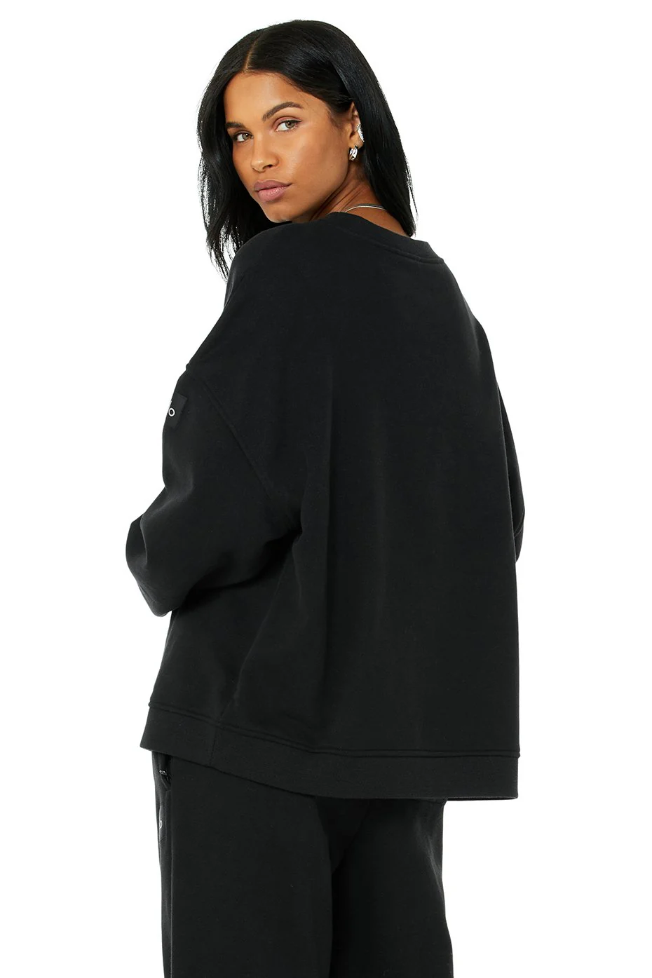 Renown Heavy Weight Crew Neck Pullover - Black
