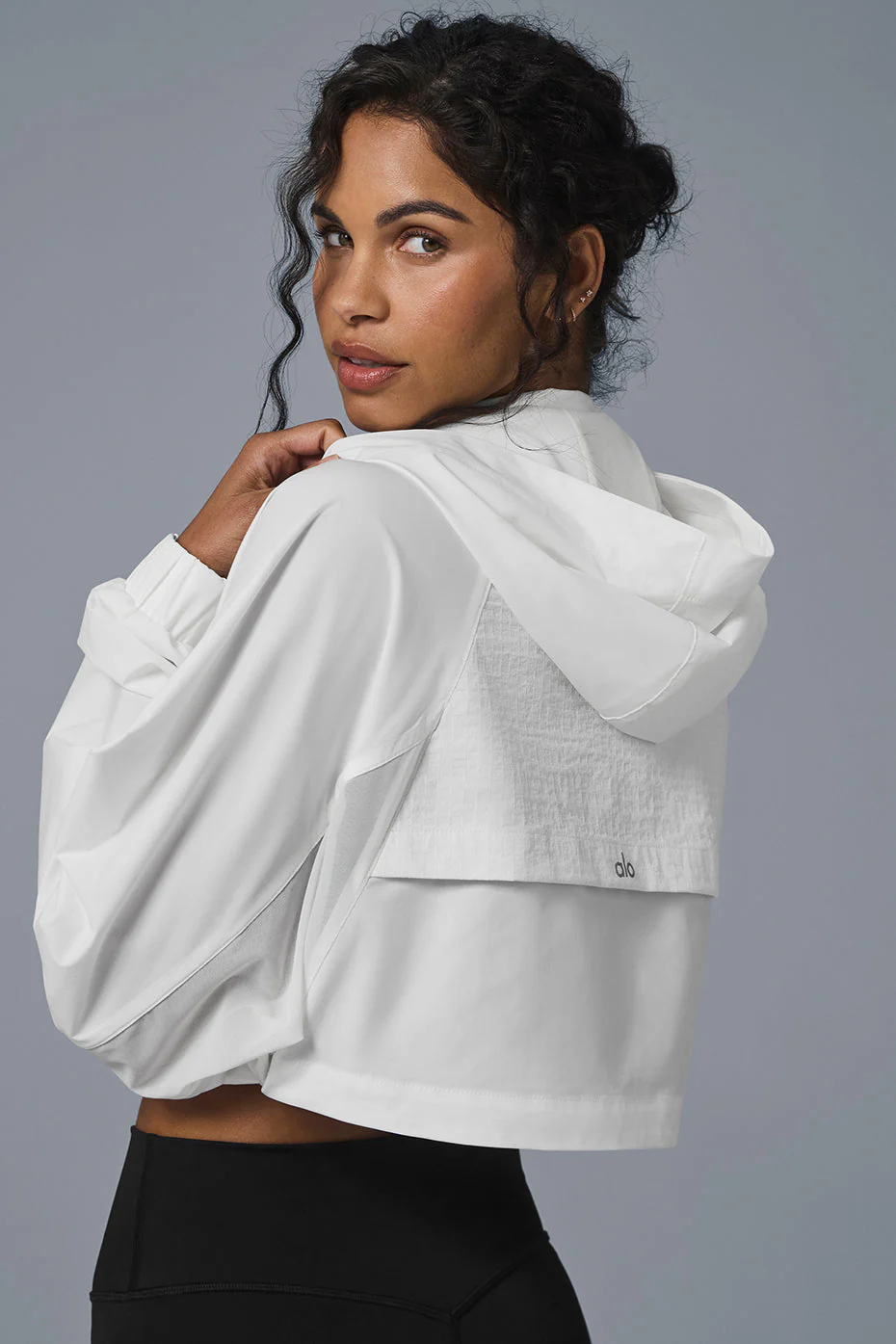Cropped Playmaker Jacket - Ivory