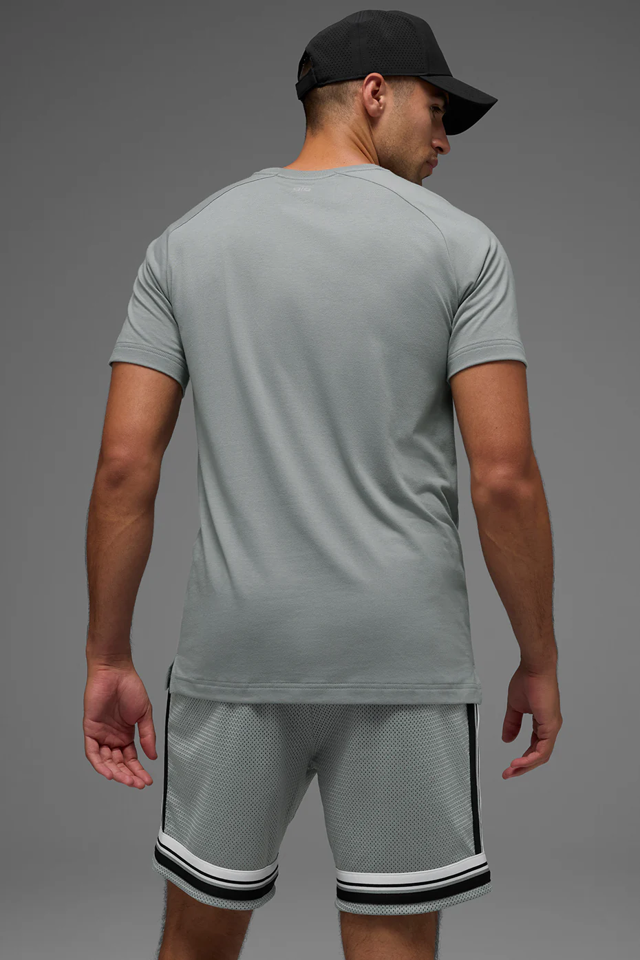 Triumph Raglan Tee - Lunar Grey