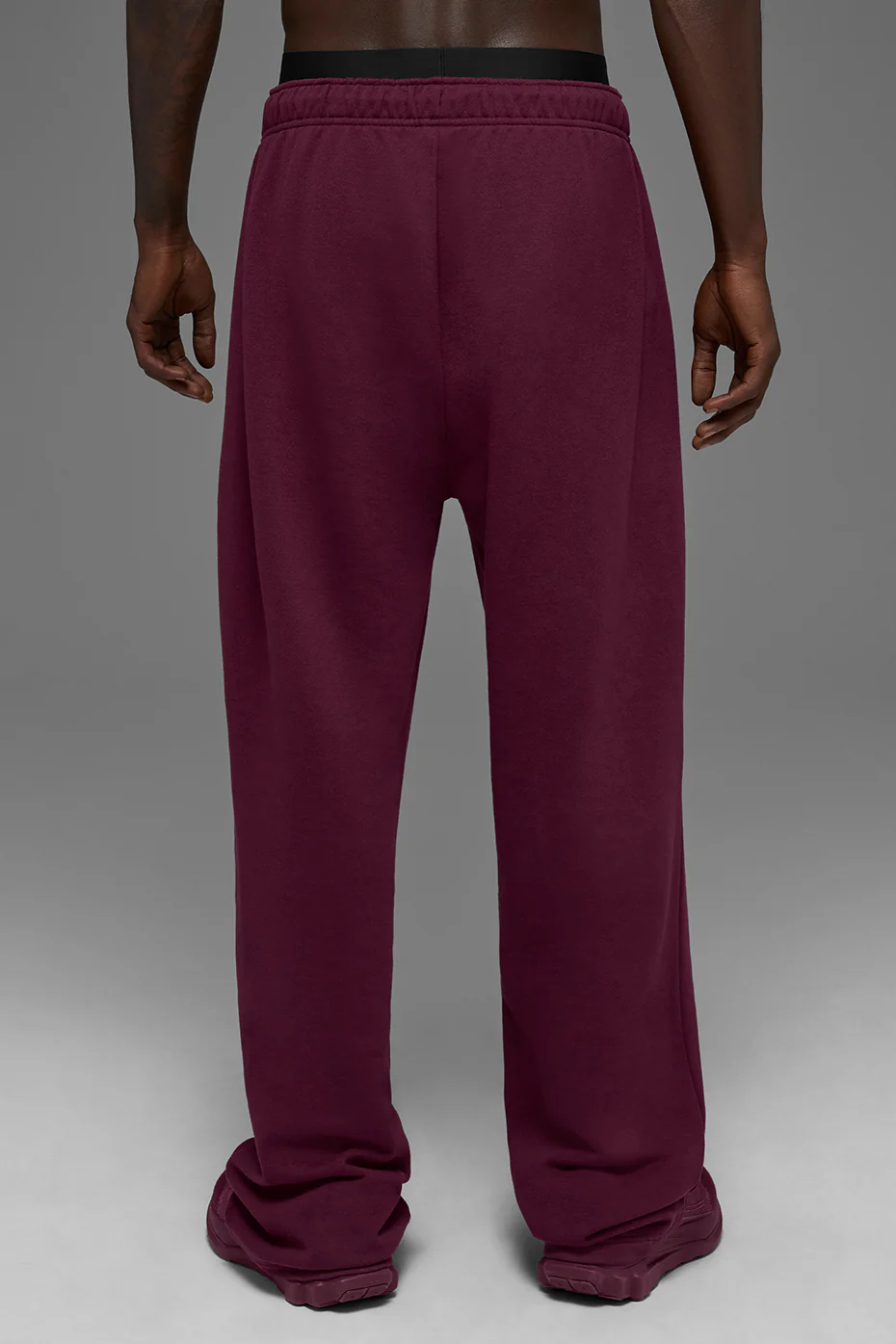 Accolade Straight Leg Sweatpant - Burgundy