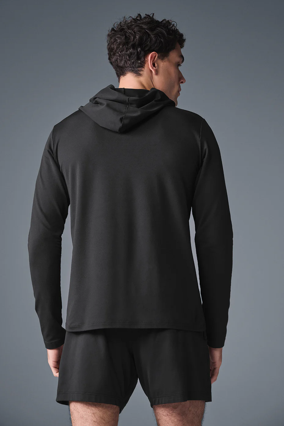 Conquer Reform Long Sleeve With Hood - Black