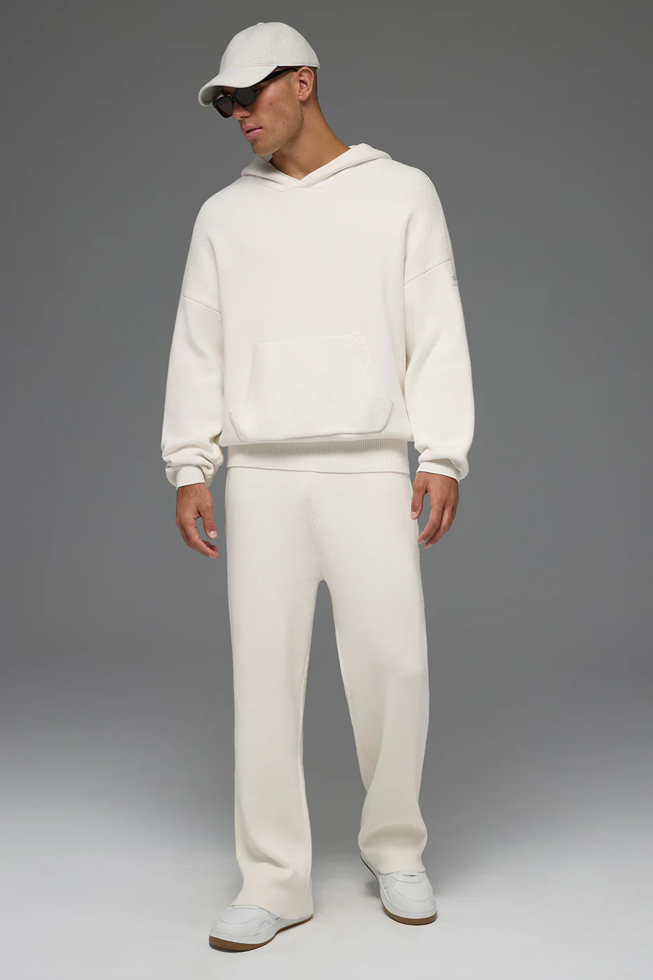 Scholar Hooded Sweater - Ivory