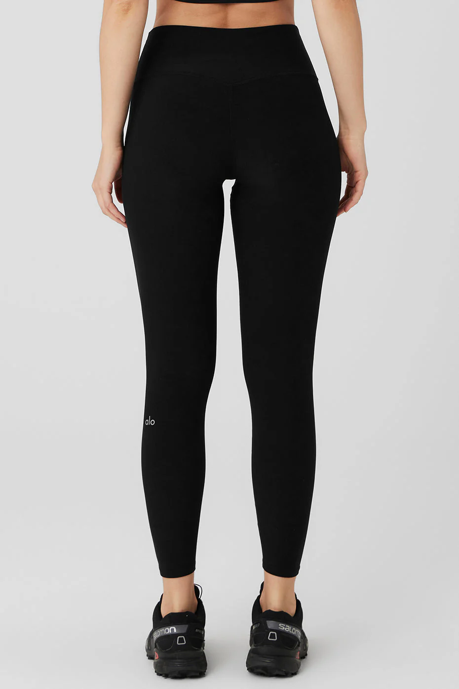 Alosoft High-Waist 7/8 Highlight Legging - Black