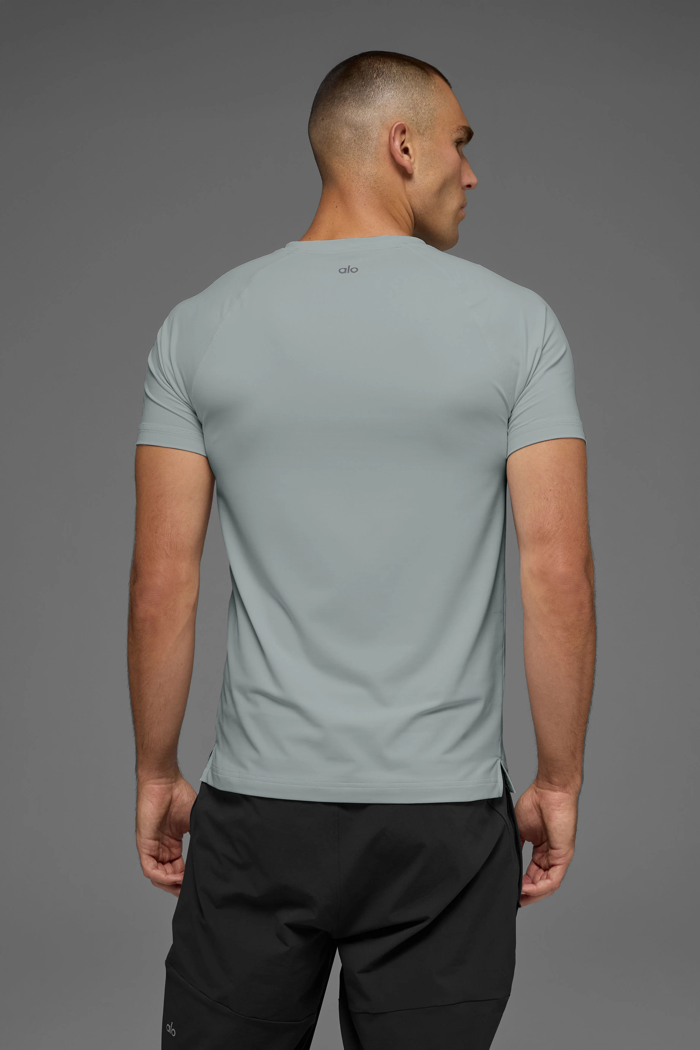 Idol Crewneck Short Sleeve - Lunar Grey