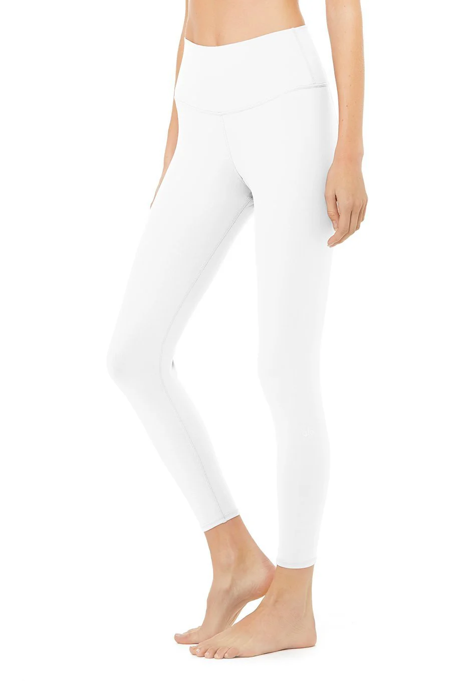 7/8 High-Waist Airbrush Legging - White