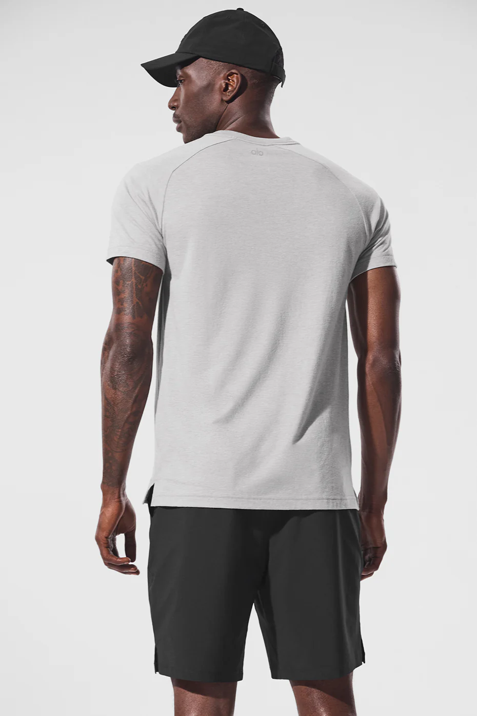 Triumph Raglan Tee - Athletic Heather Grey