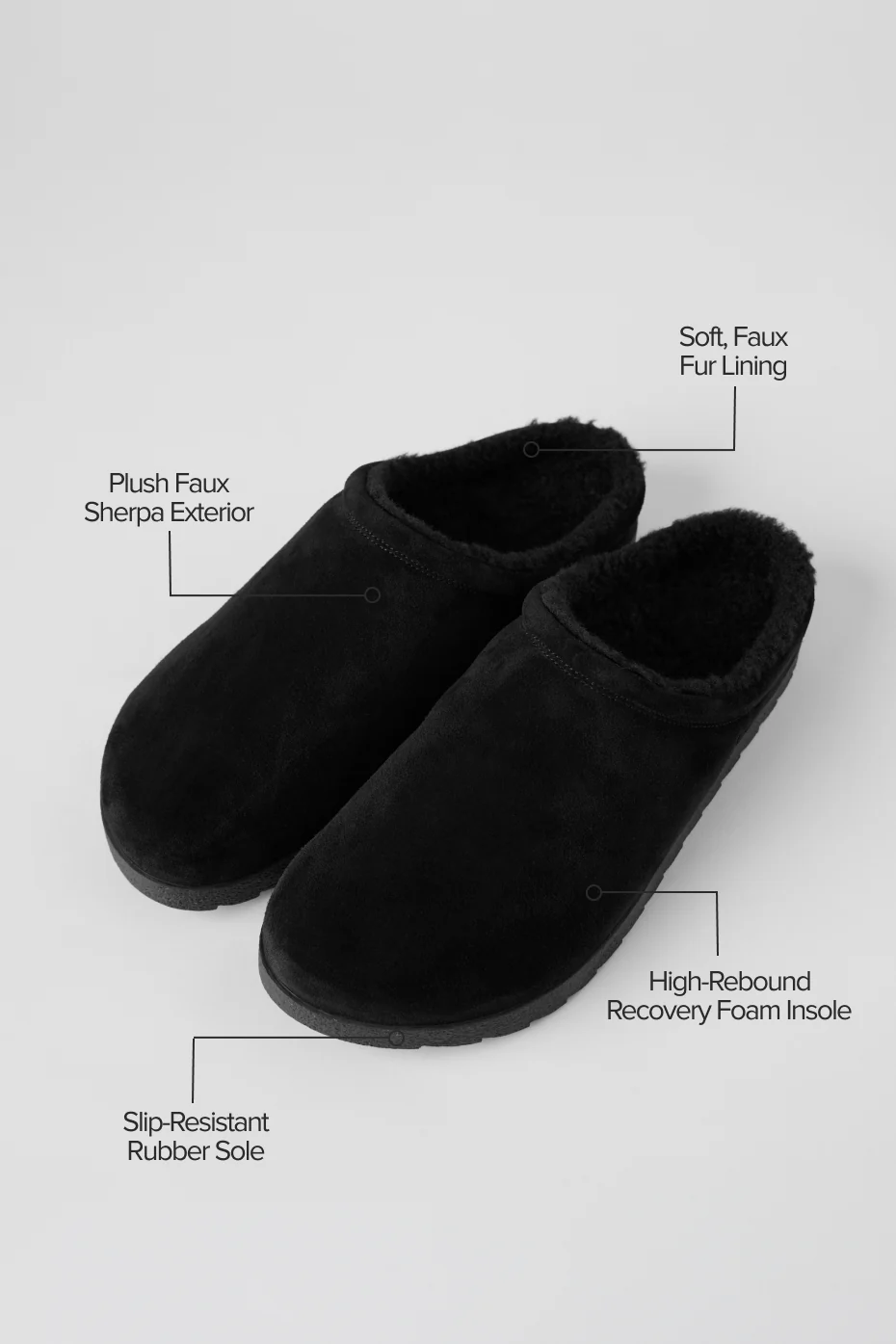 Recovery Slipper - Black