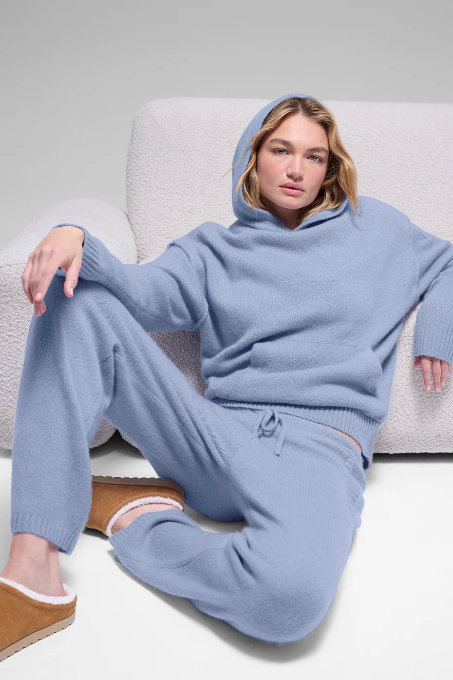 Wool?Cashmere New Class Hoodie - Winter Frost