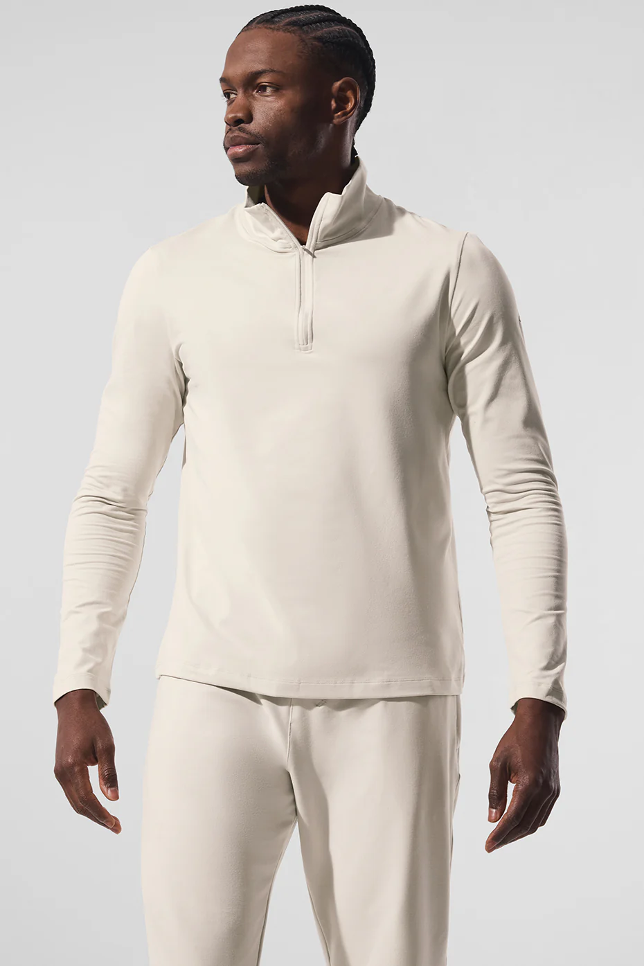 Conquer 1/4 Zip Reform Long Sleeve - Bone