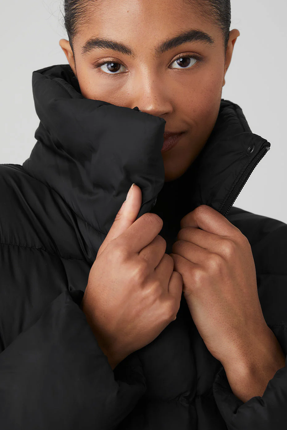 Gold Rush Puffer - Black