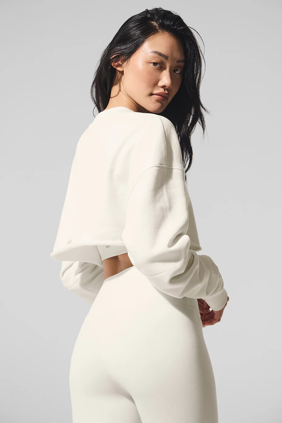 Extreme Cropped Pullover - Ivory
