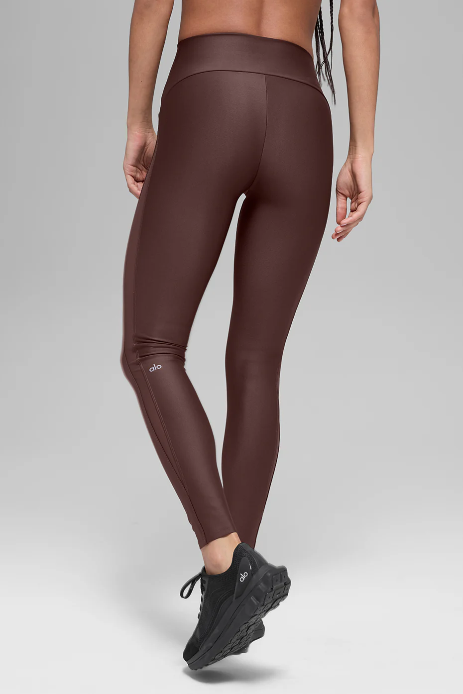 Airlift High-Waist Mesh Infatuation Legging - Brownstone