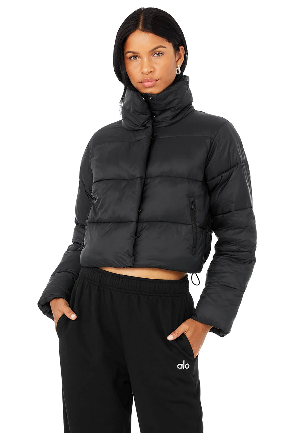 Gold Rush Puffer - Black