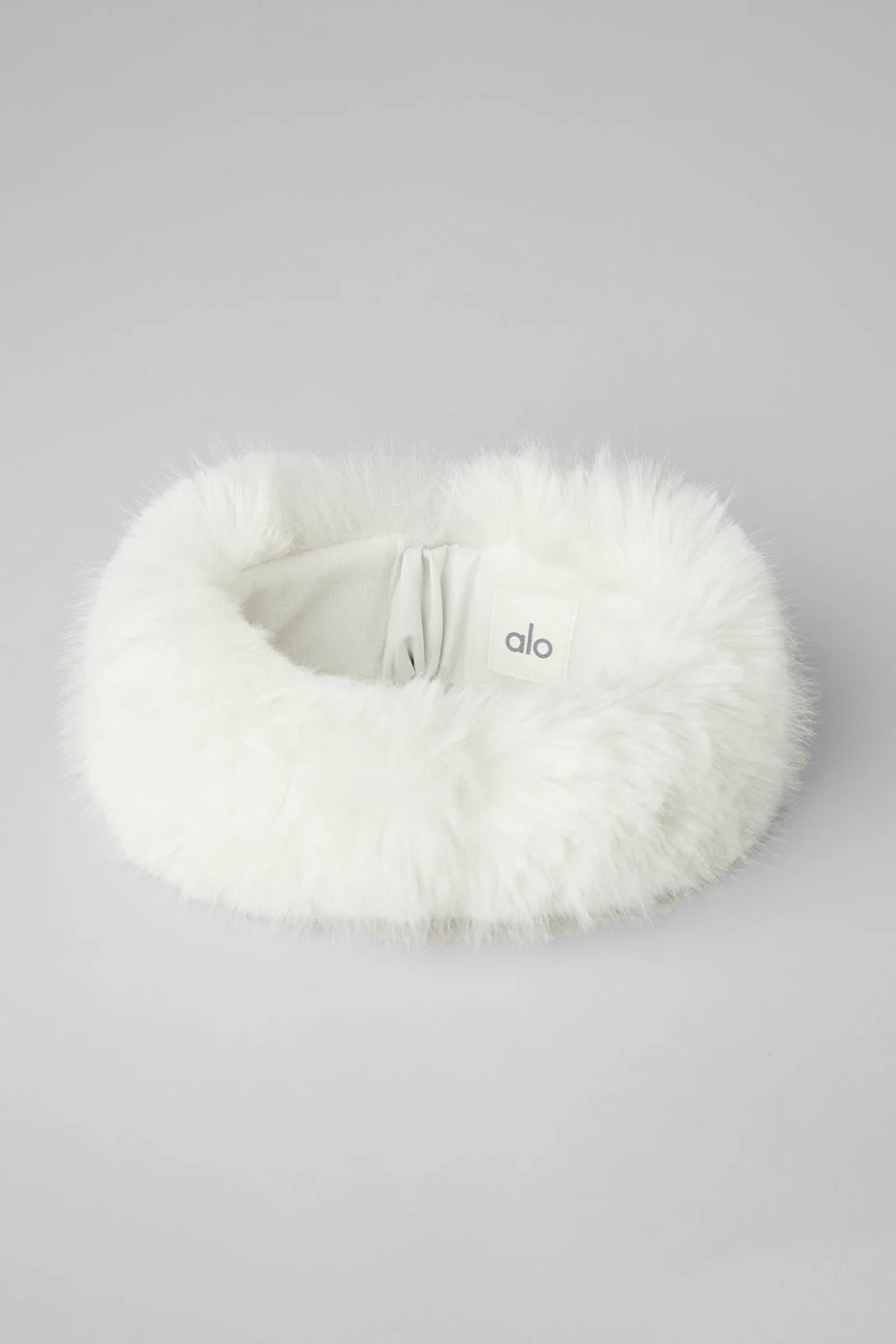 Faux Fur Wintersun Headband - Ivory