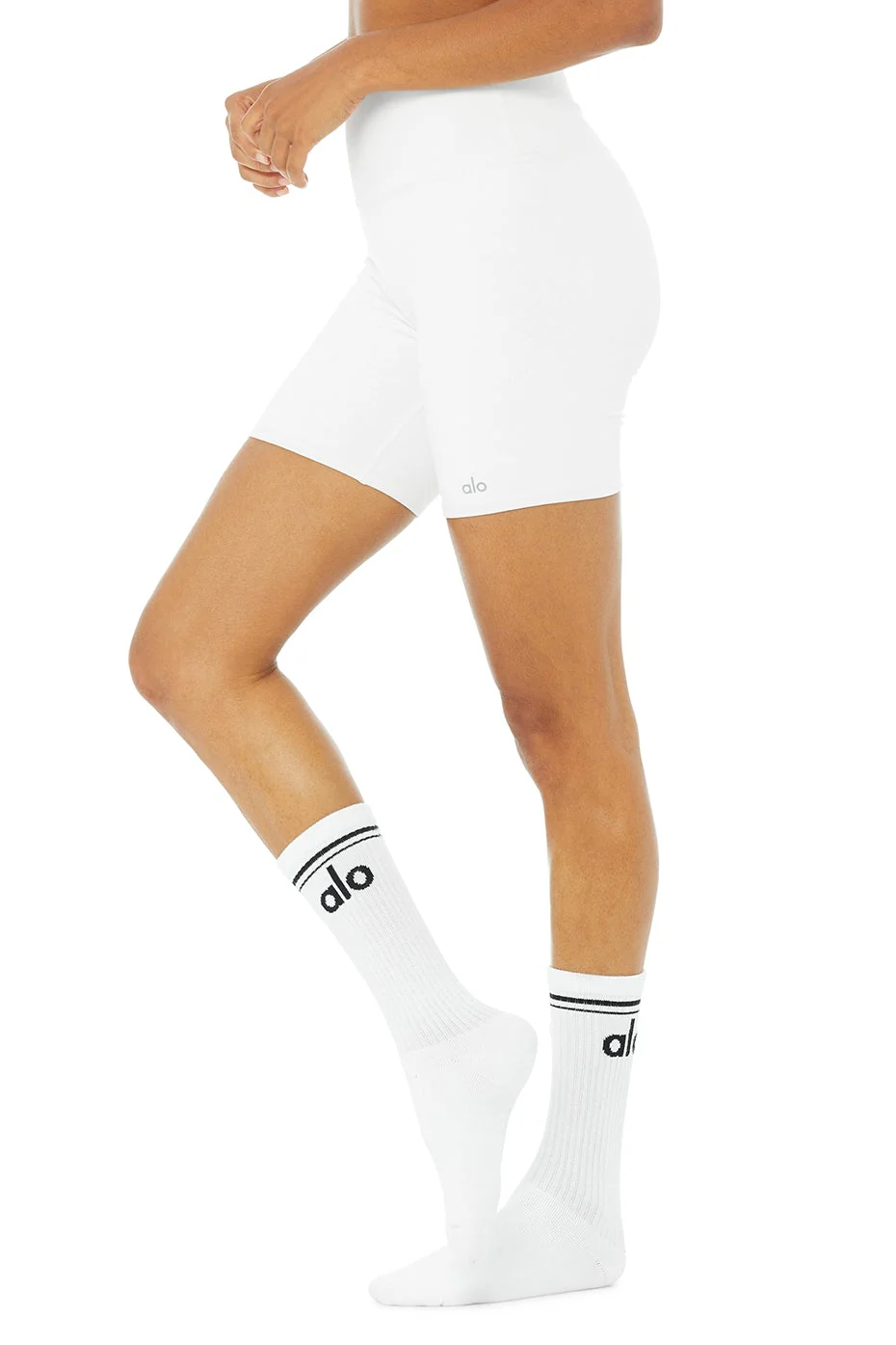 Unisex Throwback Sock - White/Black