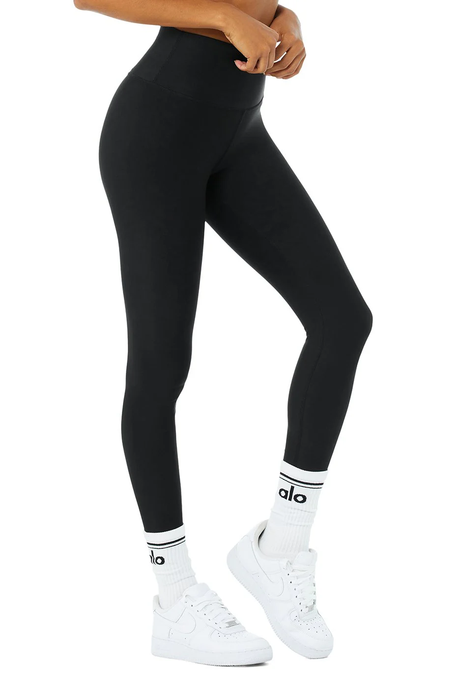 High-Waist Airlift Legging - Black