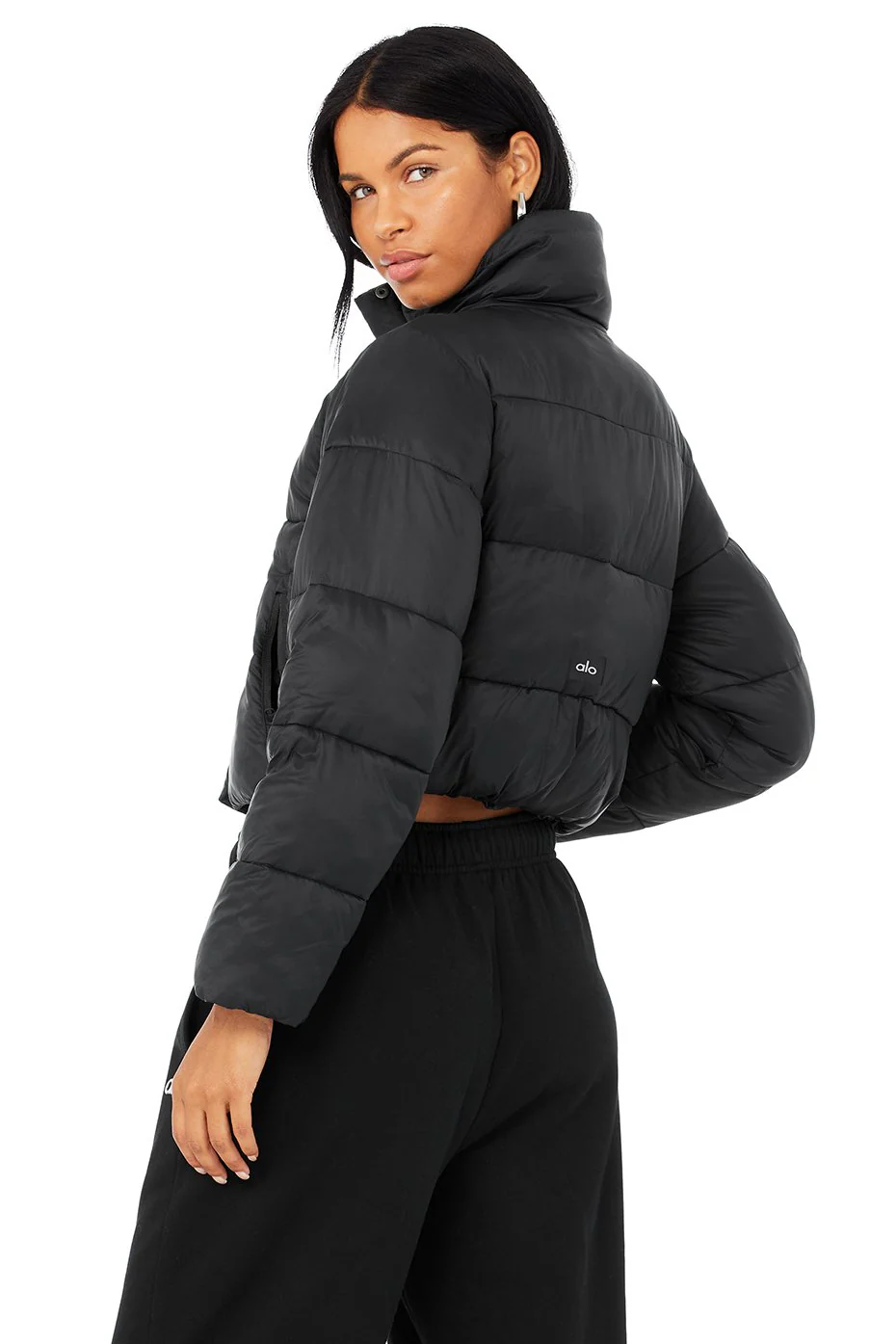Gold Rush Puffer - Black