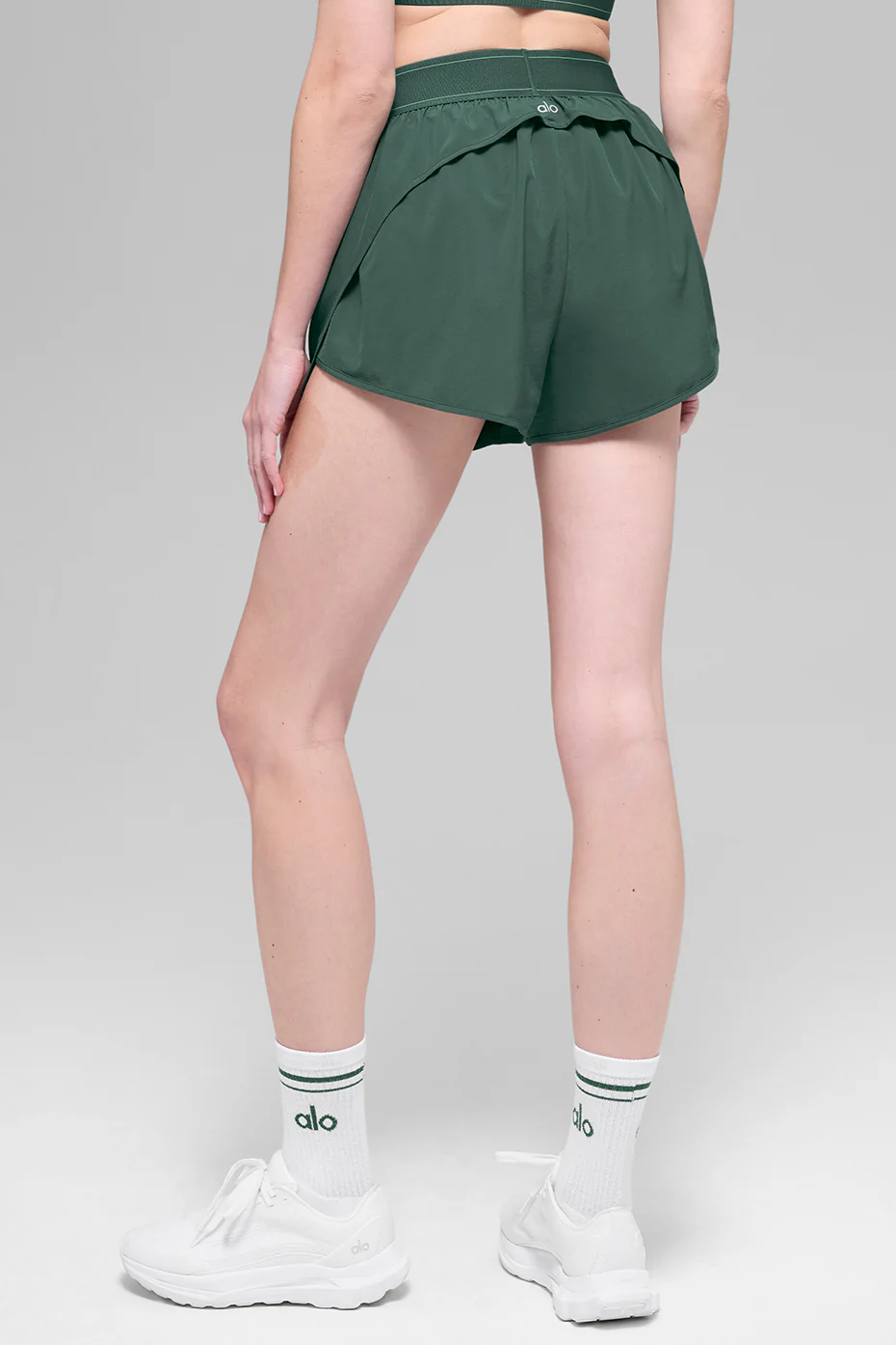 Match Point Short - Clover Green