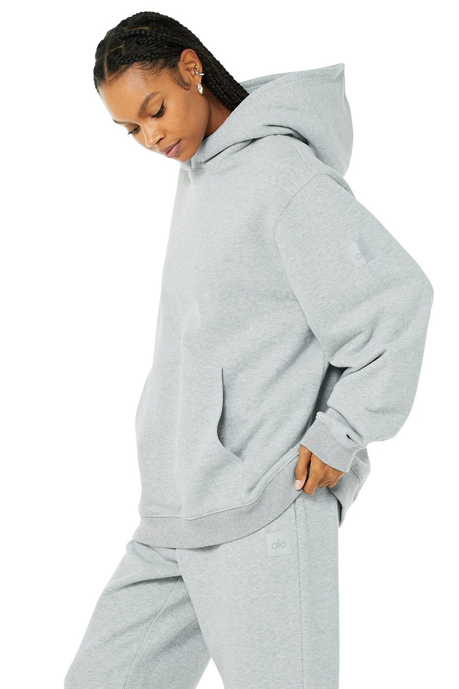 Renown Heavy Weight Hoodie - Athletic Heather Grey