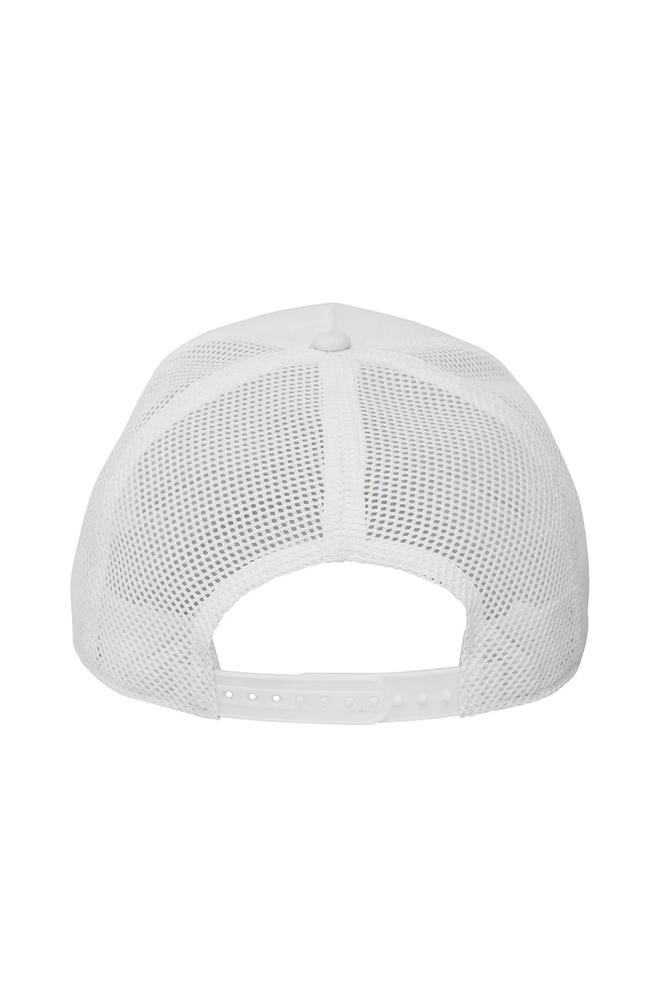 District Trucker Hat - White/White