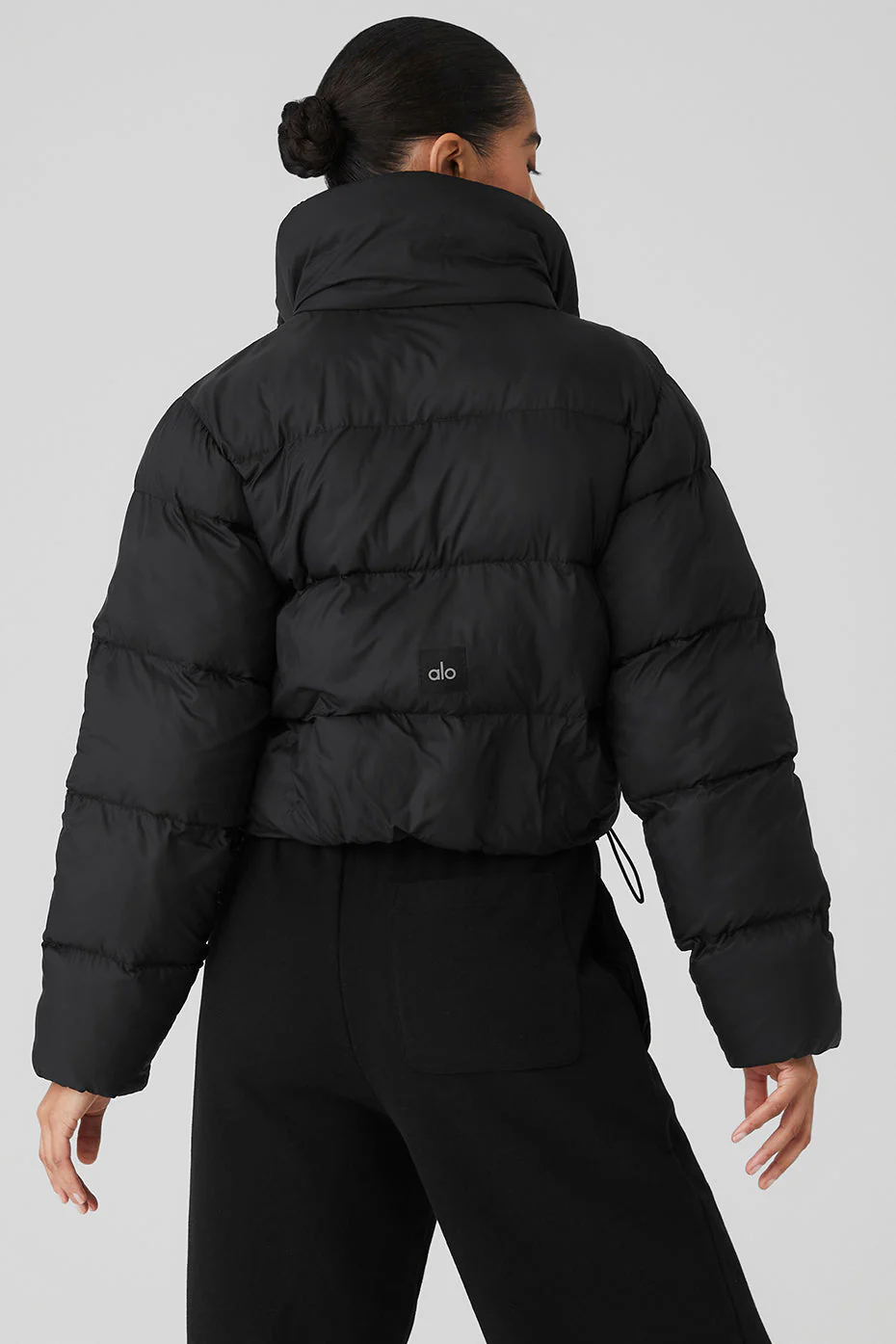 Gold Rush Puffer - Black