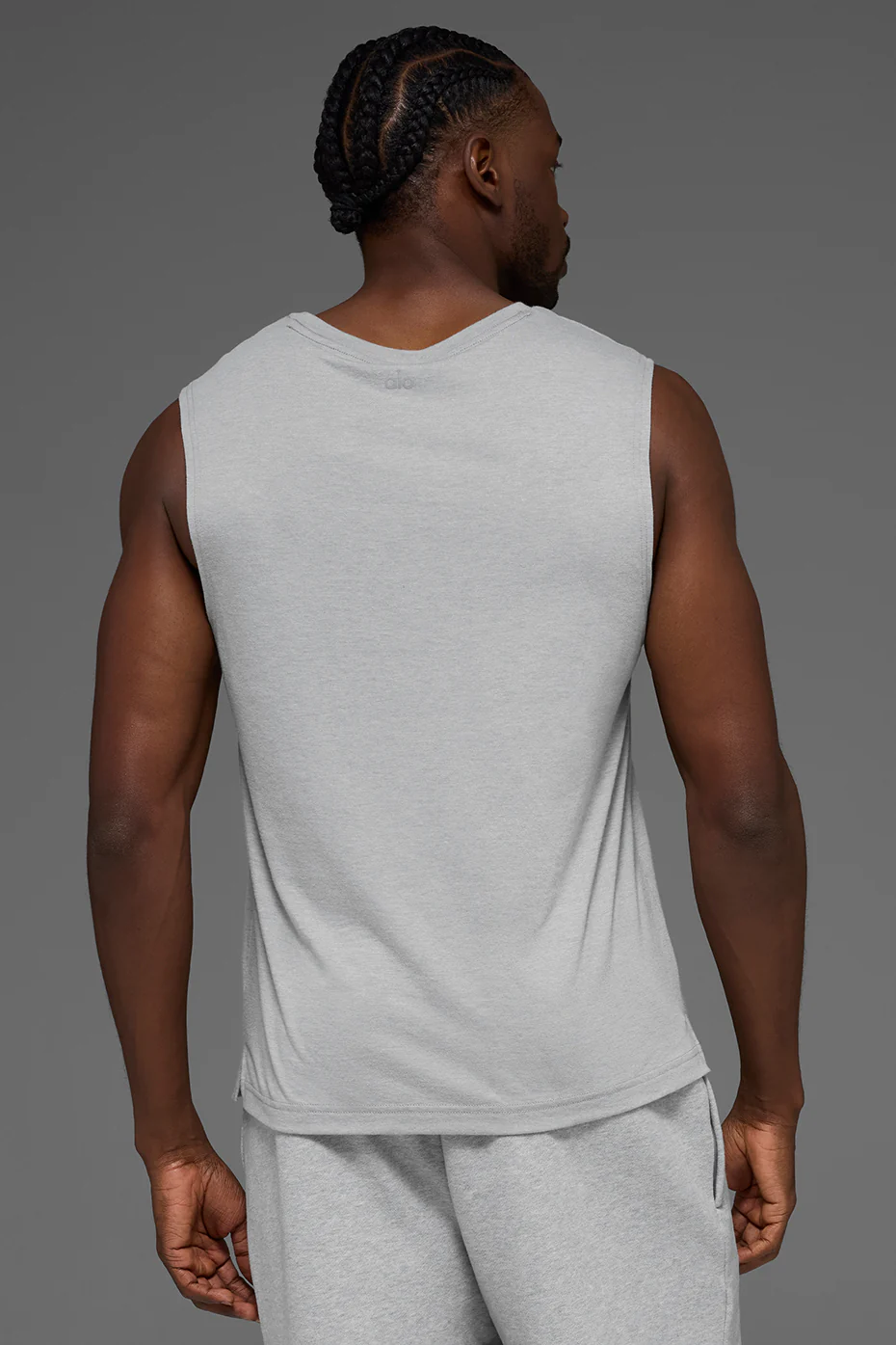 The Triumph Muscle Tank - Athletic Heather Grey