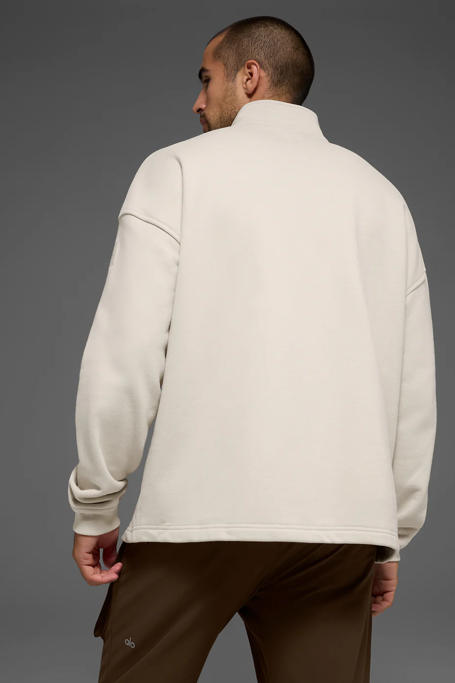 Renown Heavy Weight 1/4 Zip - Bone