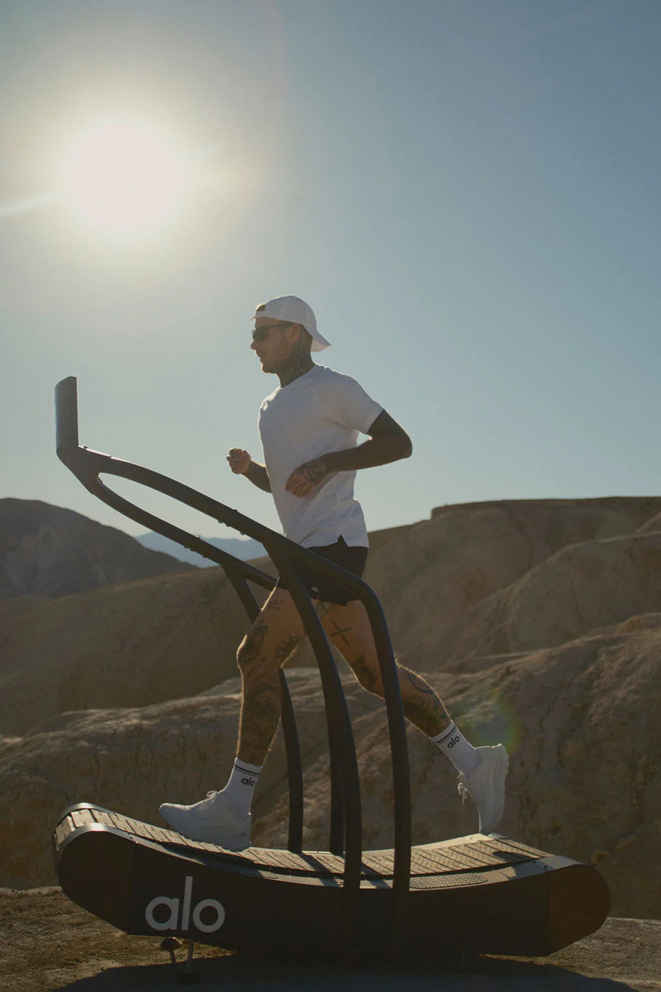 ALO Runner - White/White