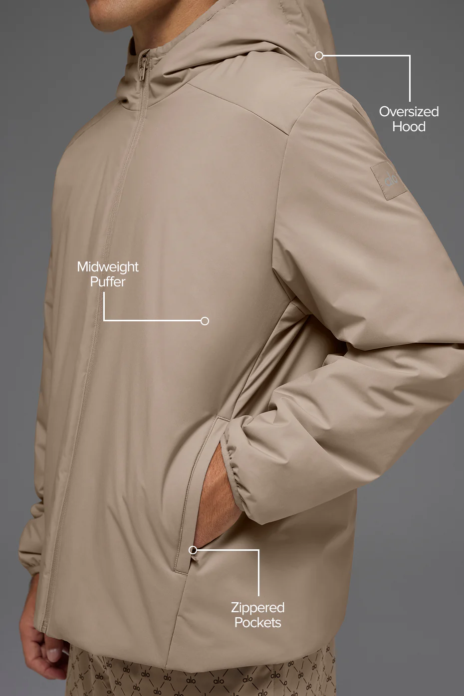 Elemental Full-Zip Jacket - Gravel