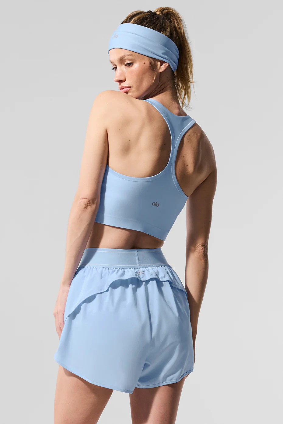 Match Point Short - Seashell Blue