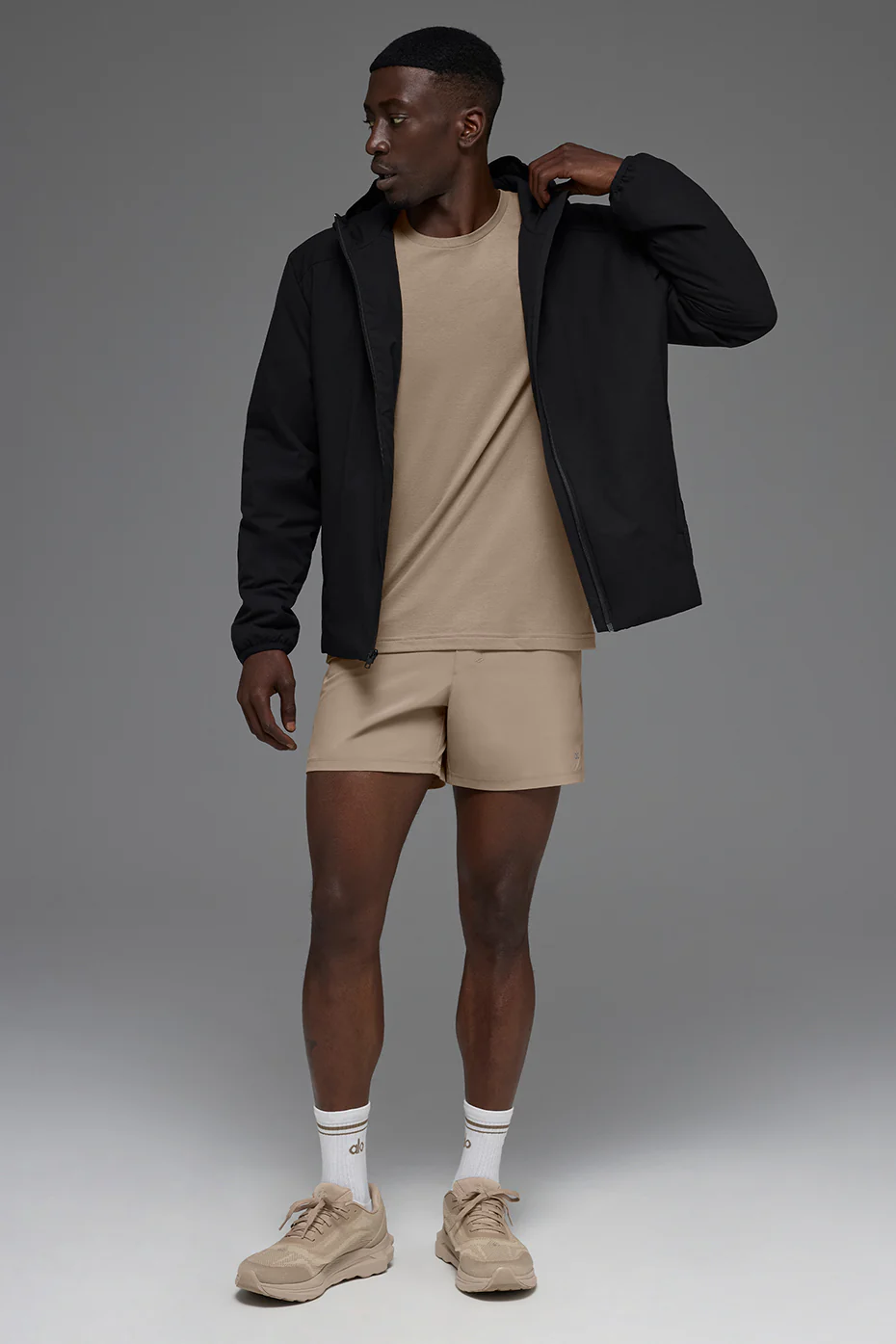 Elemental Full-Zip Jacket - Black