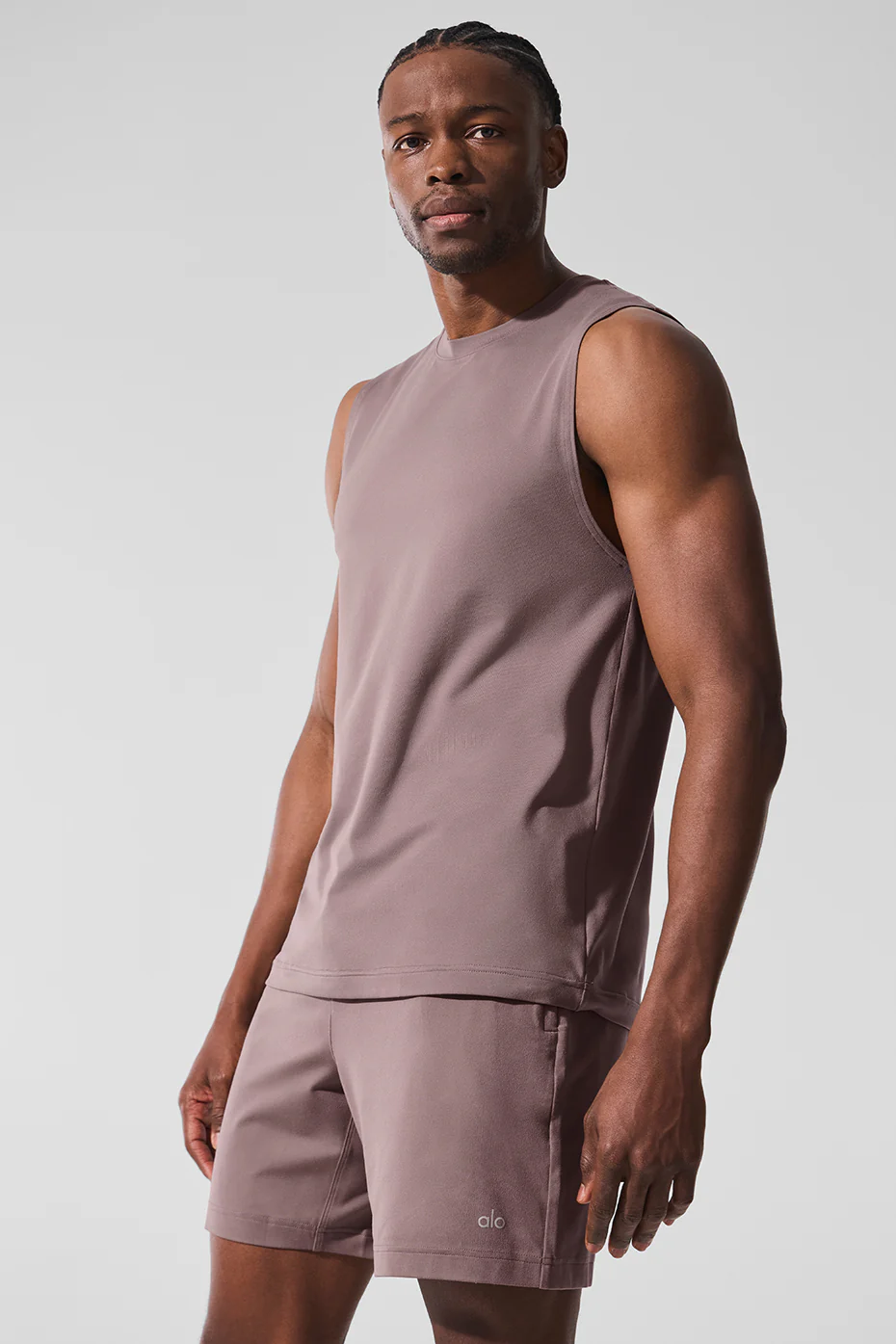 Conquer Muscle Tank - Mushroom