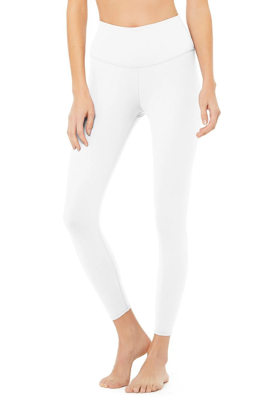7/8 High-Waist Airbrush Legging - White