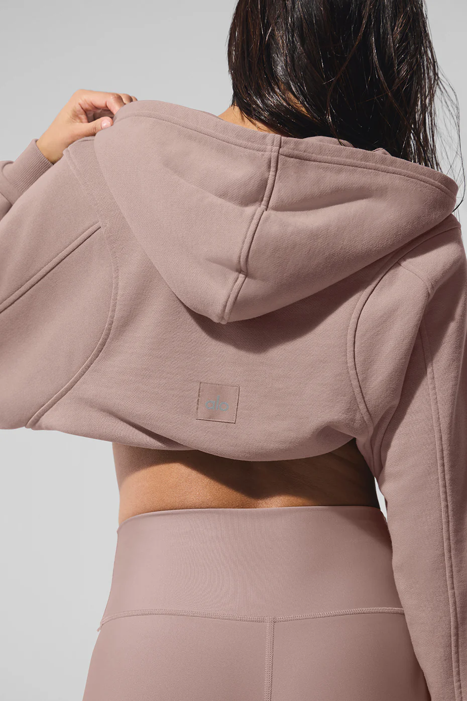 Sweet Escape Zip Up Hoodie - Taupe