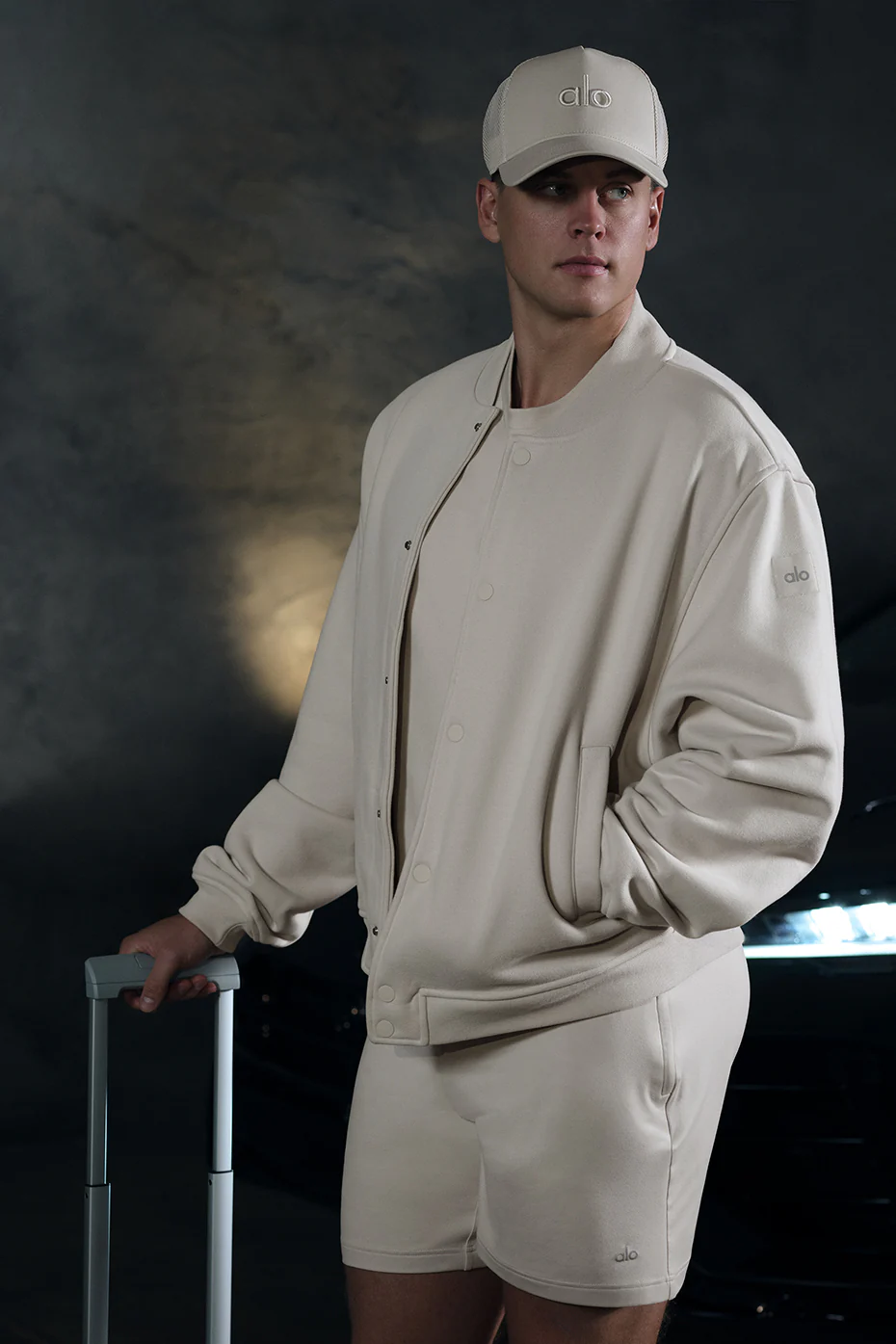 Renown Varsity Jacket - Bone