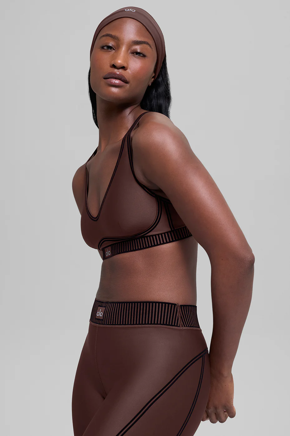 Airlift Line Up Bra - Brownstone