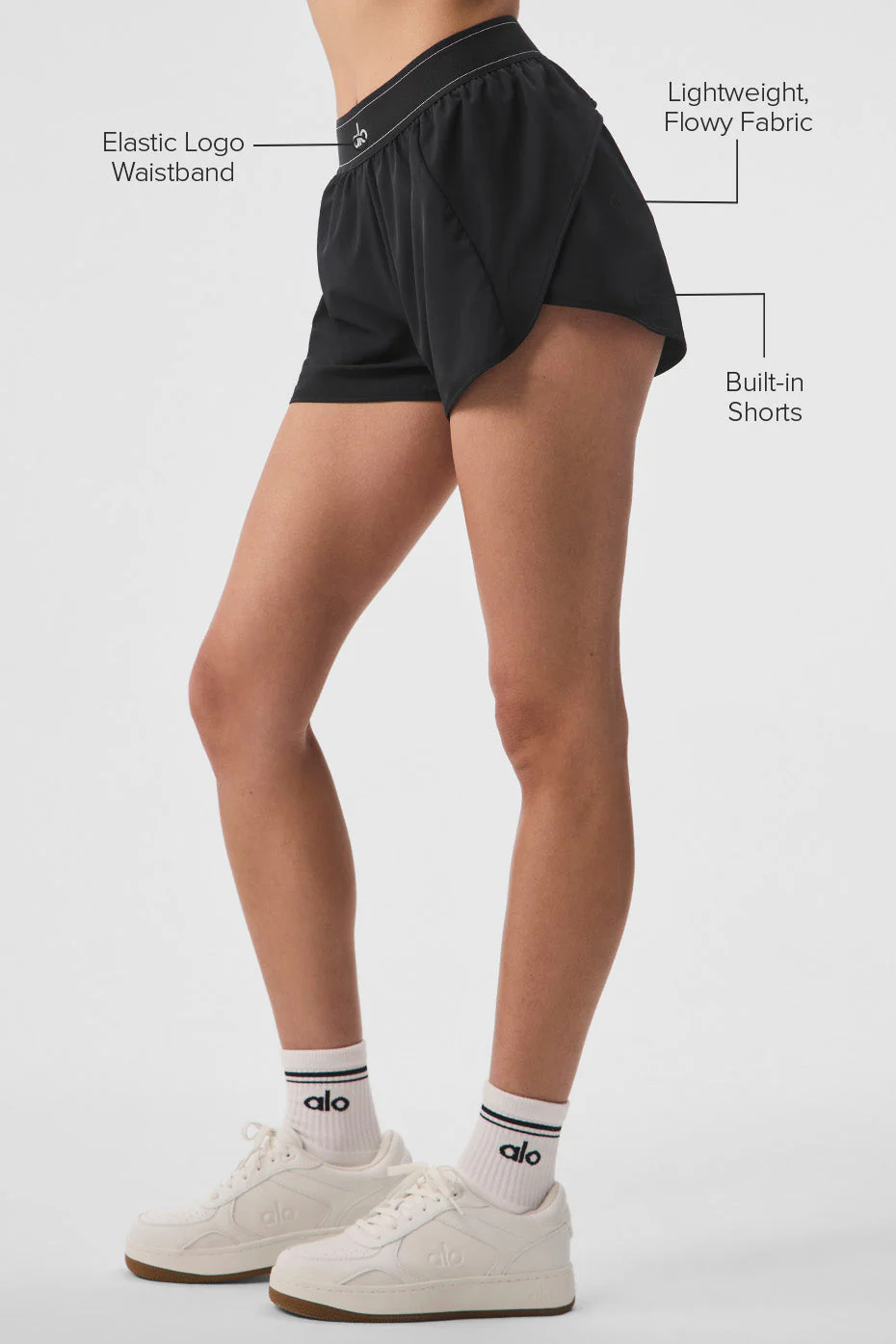 Match Point Short - Black