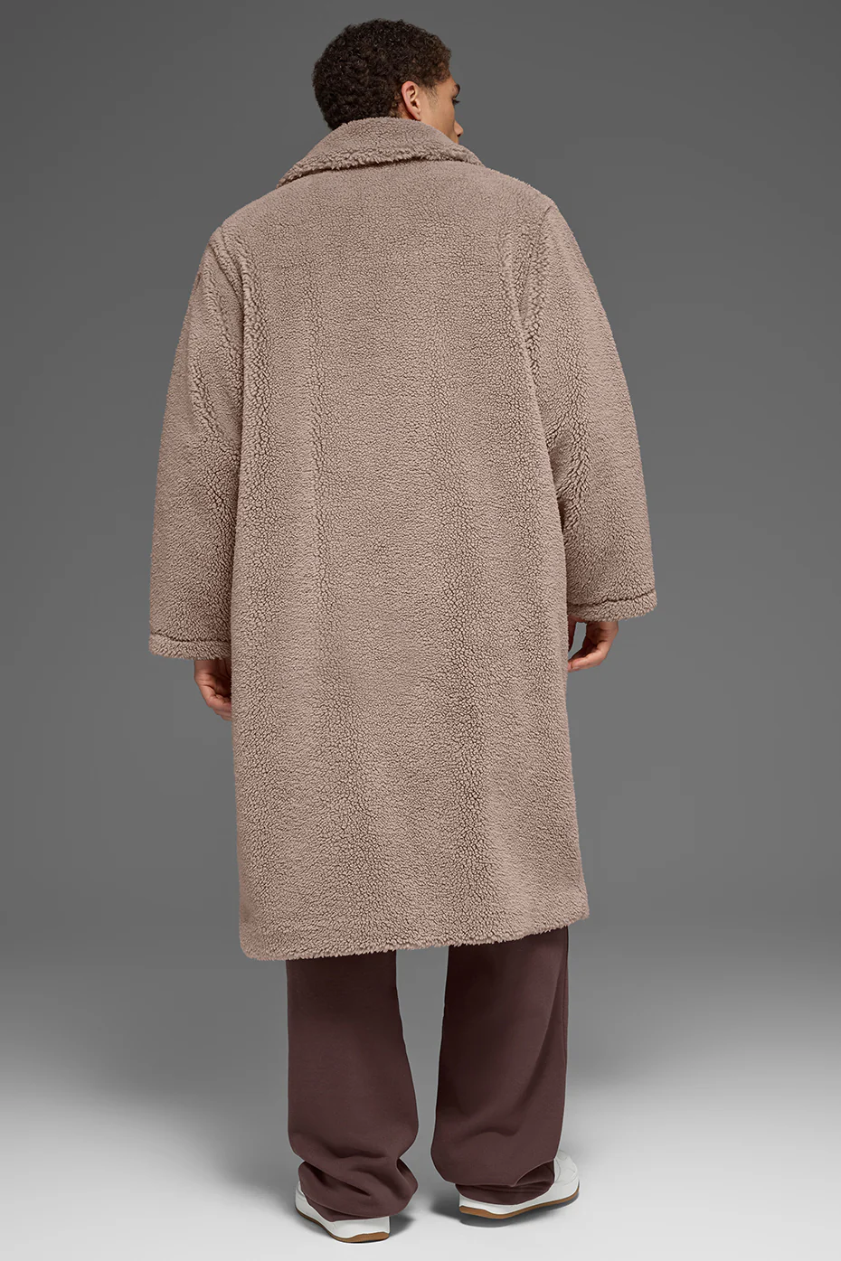 Oversized Sherpa Trench - Chai Latte