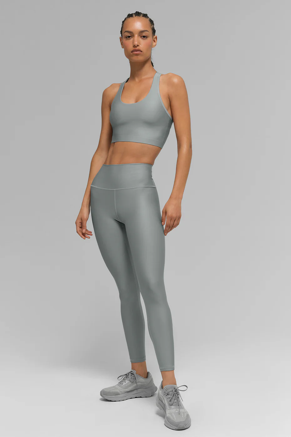 7/8 High-Waist Airlift Legging - Lunar Grey