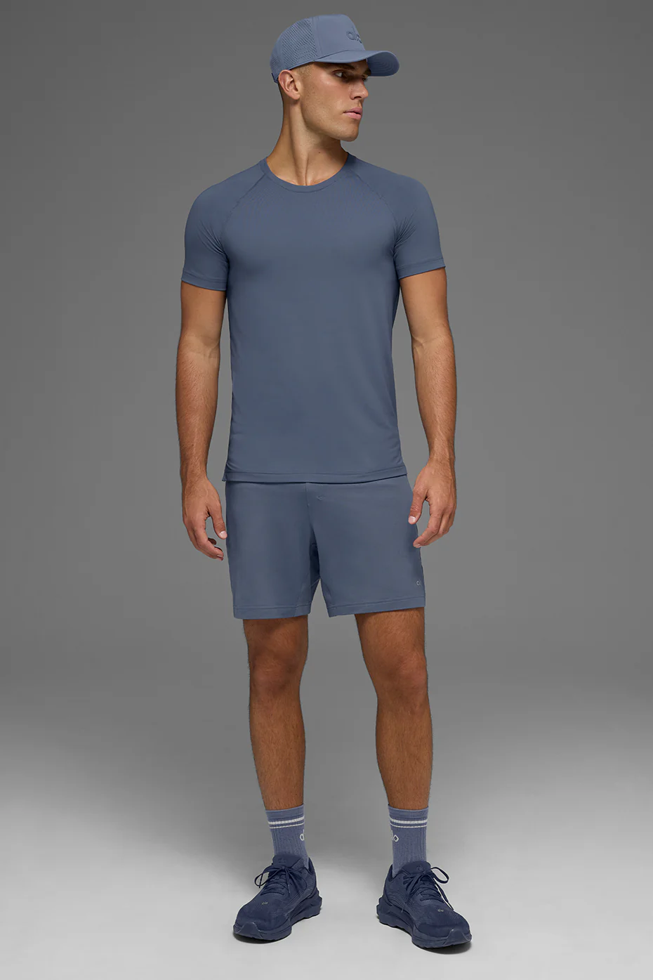 Idol Crewneck Short Sleeve - Bluestone