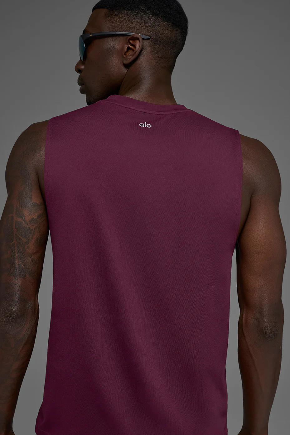 Conquer Muscle Tank - Burgundy