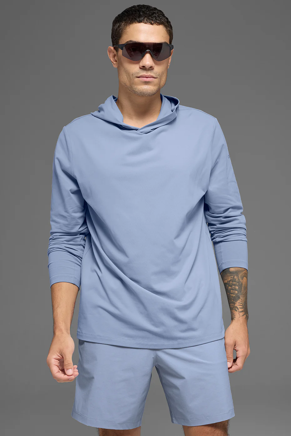 Conquer Reform Long Sleeve With Hood - Winter Frost