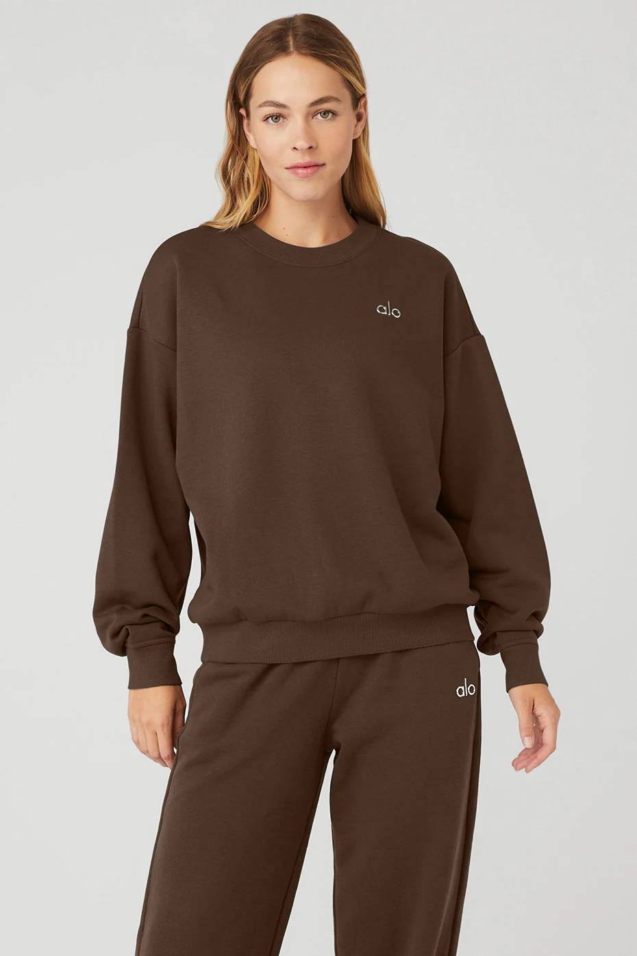 Accolade Crew Neck Pullover - Espresso