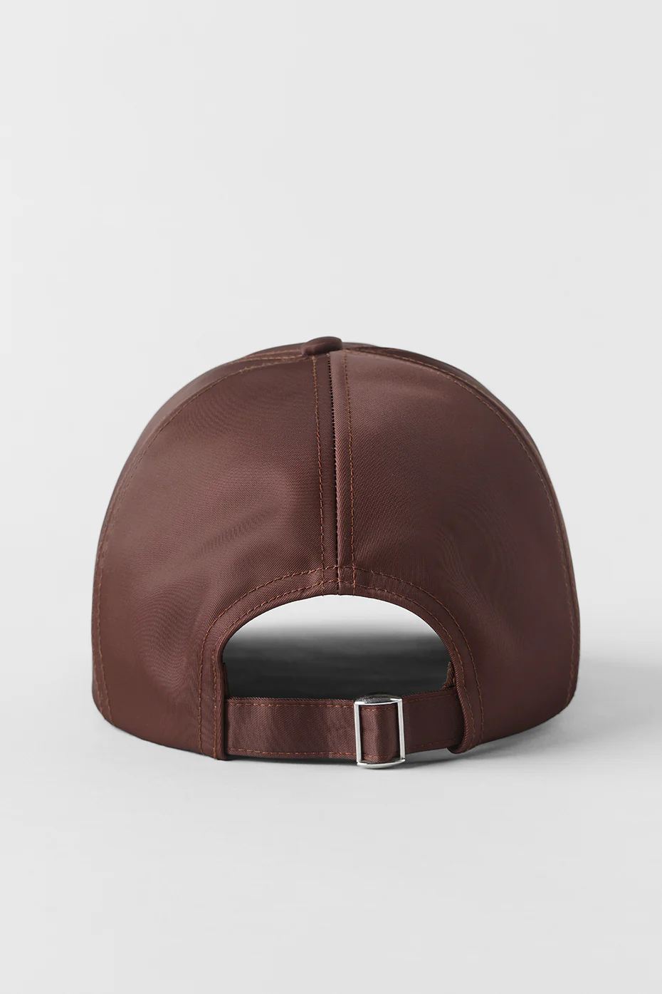 Satin Off-Duty Cap - Brownstone