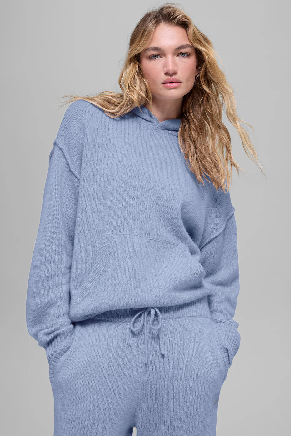 Wool?Cashmere New Class Hoodie - Winter Frost