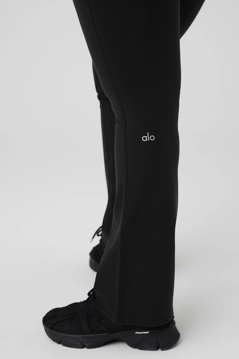 Airbrush High-Waist 7/8 Bootcut Legging - Black