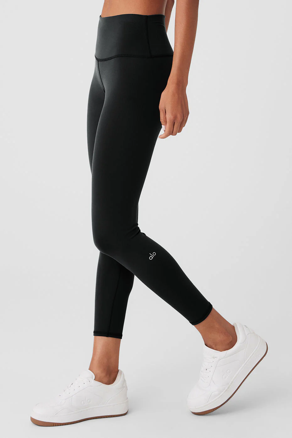 7/8 High-Waist Airbrush Legging - Black