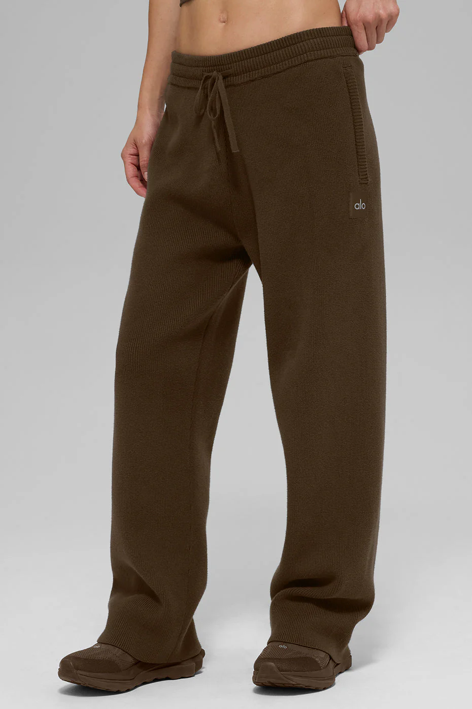 Scholar Straight Leg Sweatpant - Espresso